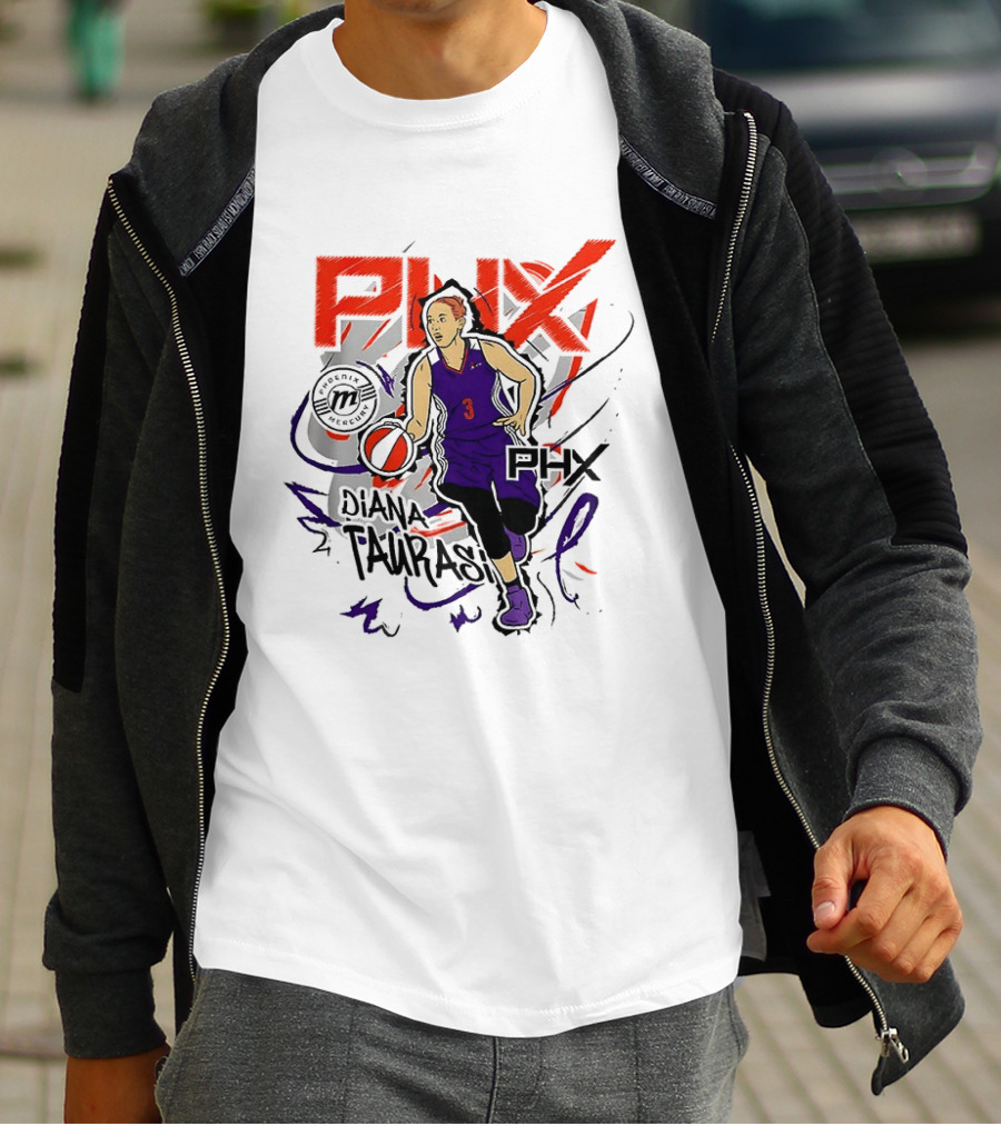 Diana Taurasi Phoenix Mercury PHX Basketball WNBA T-Shirt
