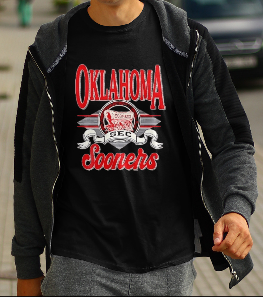 Oklahoma Sooners SEC Football Wagon T-Shirt