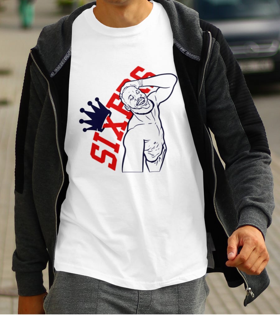 Philadelphia Sixers Crown LeBron James NBA T-Shirt