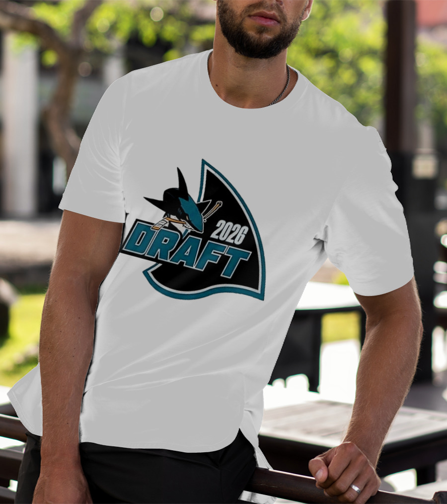 San Jose Sharks 2026 Draft Macklin Celebrini #71 T-Shirt