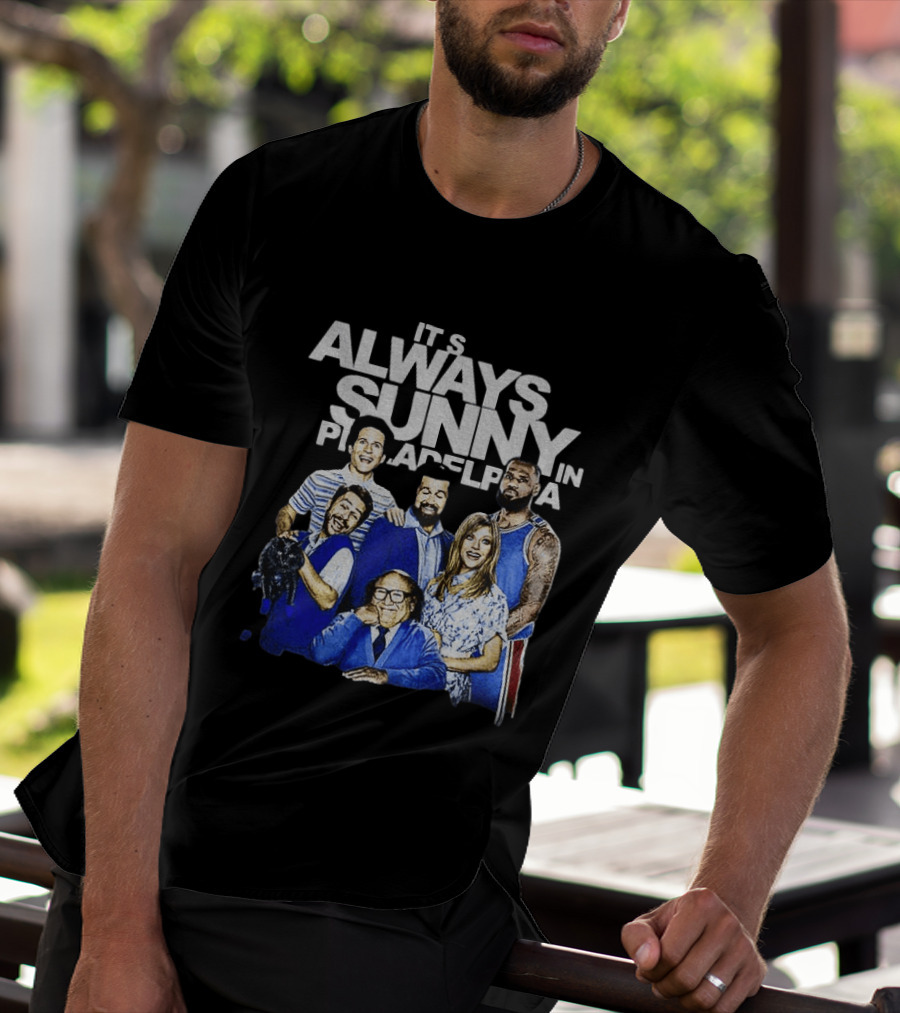 It's Always Sunny In Philadelphia LeBron James Philadelphia 76ers NBA Basketball 2026 T-Shirt