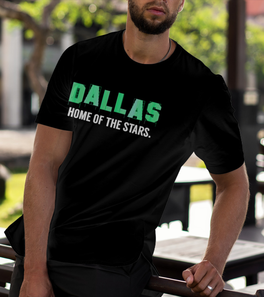 Dallas Home Of The Stars Texas Hockey T-Shirt