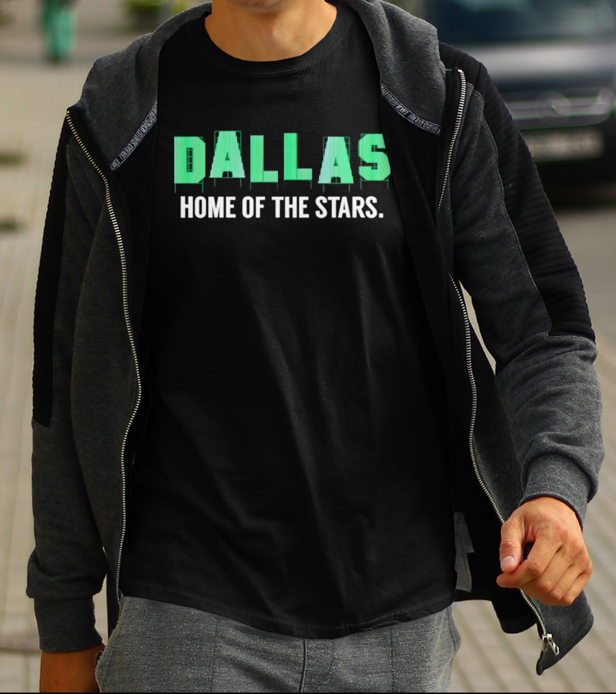 Dallas Home Of The Stars Texas Hockey T-Shirt