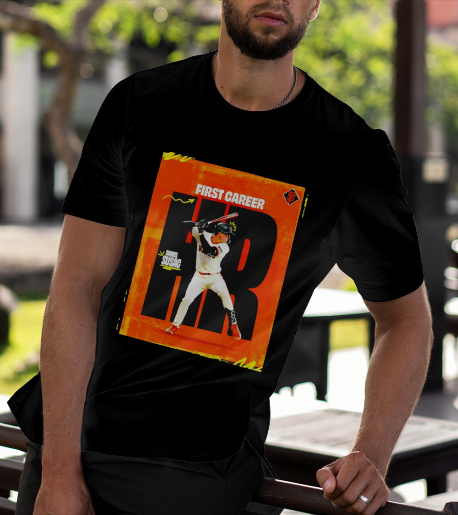 Daniel Susac First Career HR San Francisco Giants T-Shirt