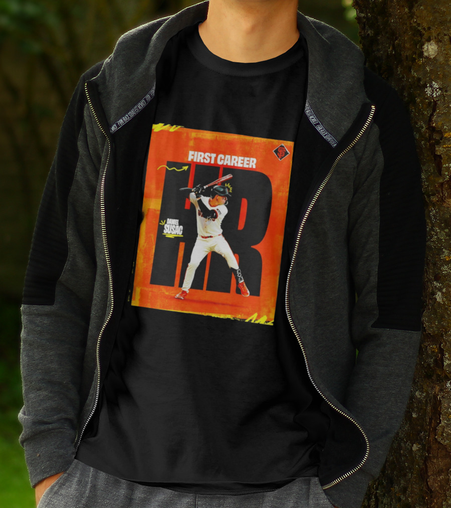 Daniel Susac First Career HR San Francisco Giants T-Shirt