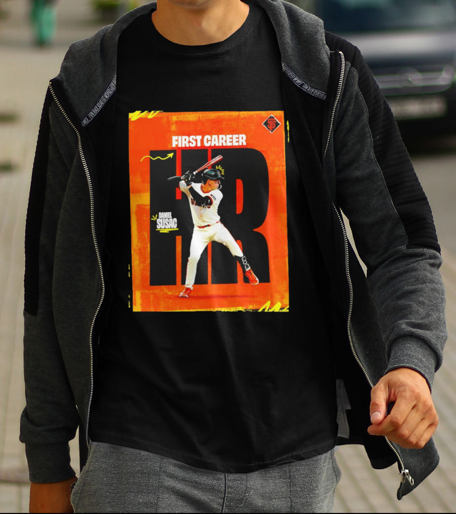 Daniel Susac First Career HR San Francisco Giants T-Shirt