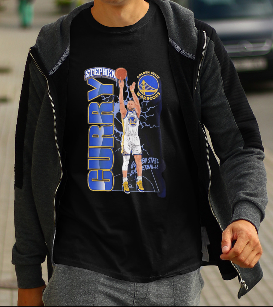 Stephen Curry Golden State Warriors Basketball Icon 2026 T-Shirt
