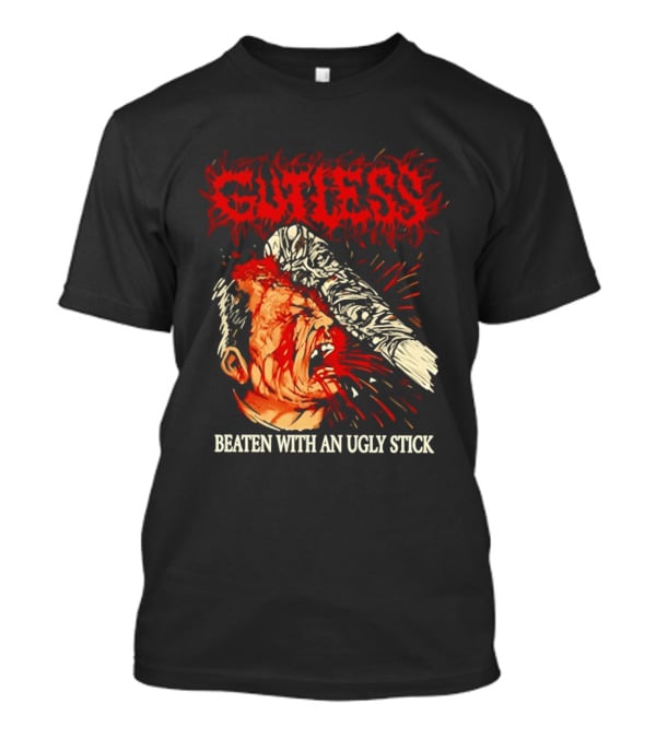 Gutless Beaten With An Ugly Stick Bloody T-Shirt