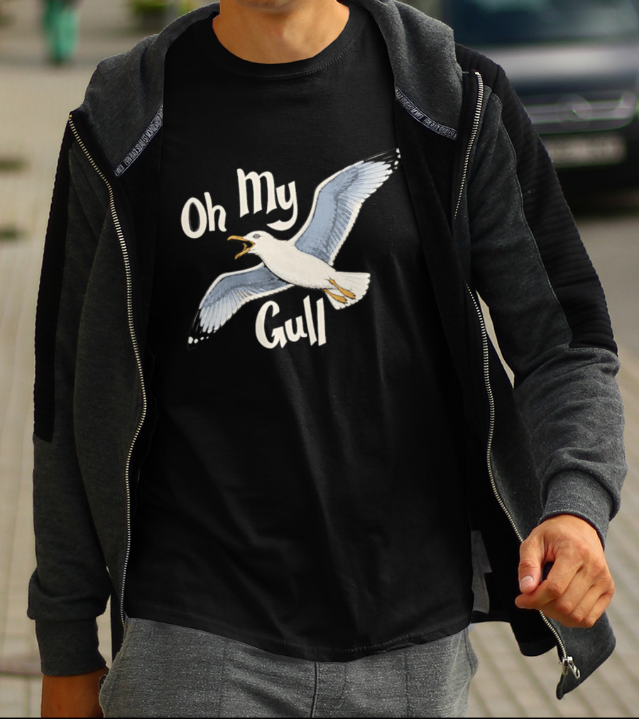 Oh My Gull Seagull Funny Bird T-Shirt