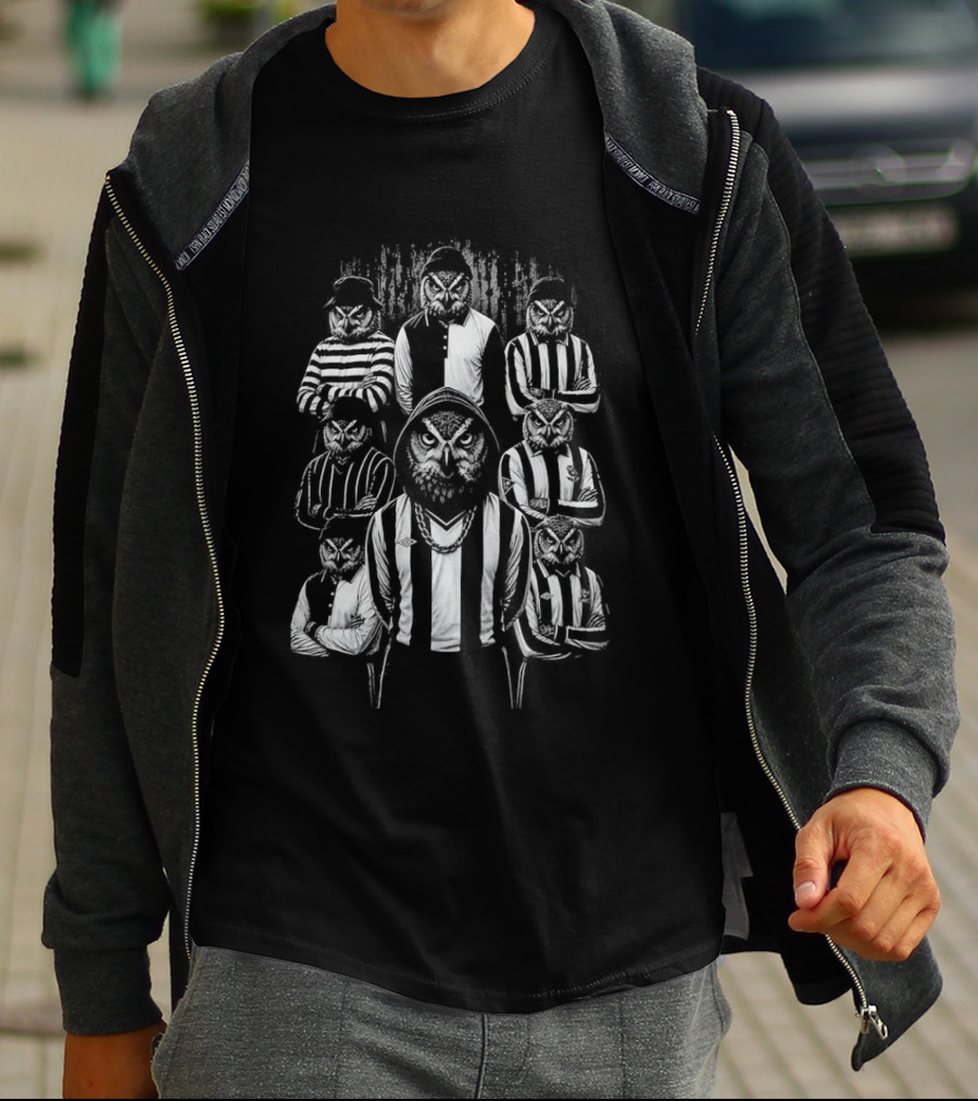Sheff Wed Gangster Owls Football Smoking T-Shirt