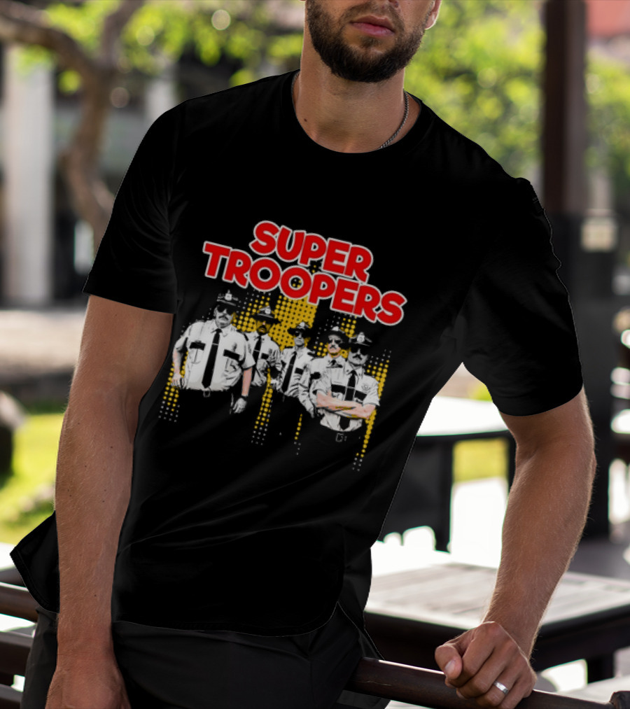 Super Troopers Comedy Movie Law Enforcement Team T-Shirt
