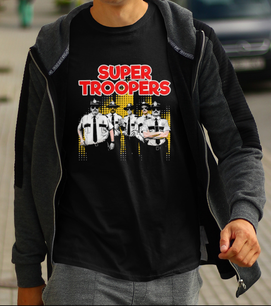 Super Troopers Comedy Movie Law Enforcement Team T-Shirt