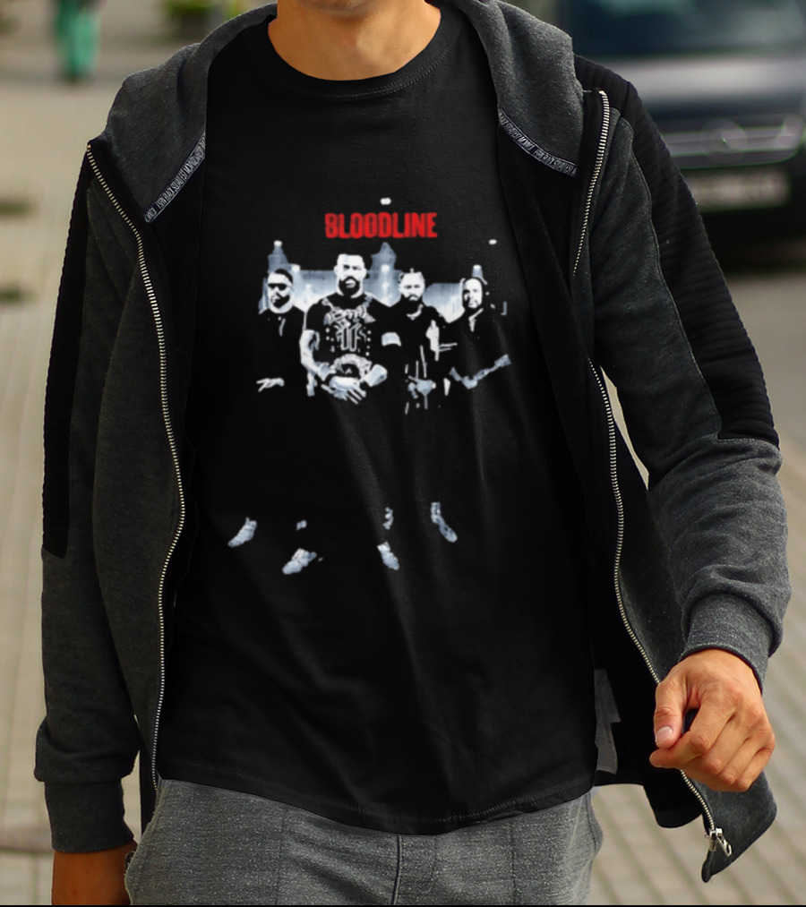Bloodline WWE 2026 Roman Reigns And Family Photo T-Shirt