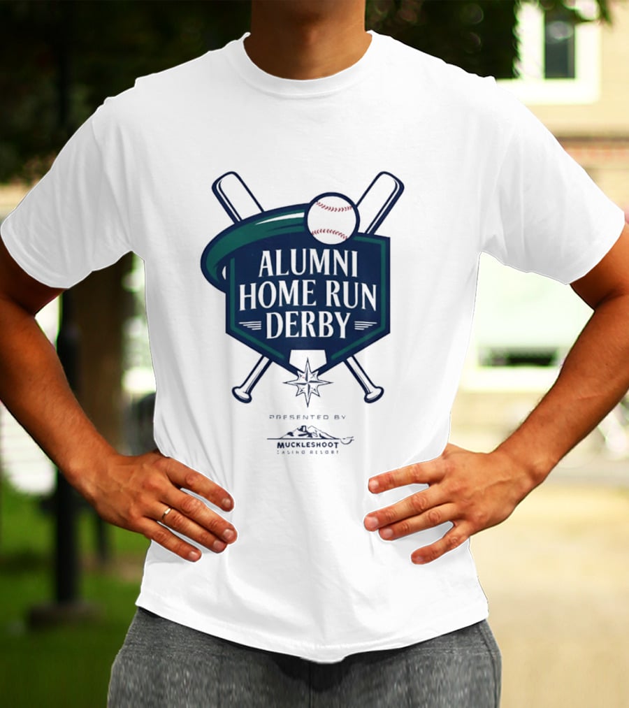 Alumni Home Run Derby Presented By Muckleshoot Casino Resort 2026 Baseball Event T-Shirt