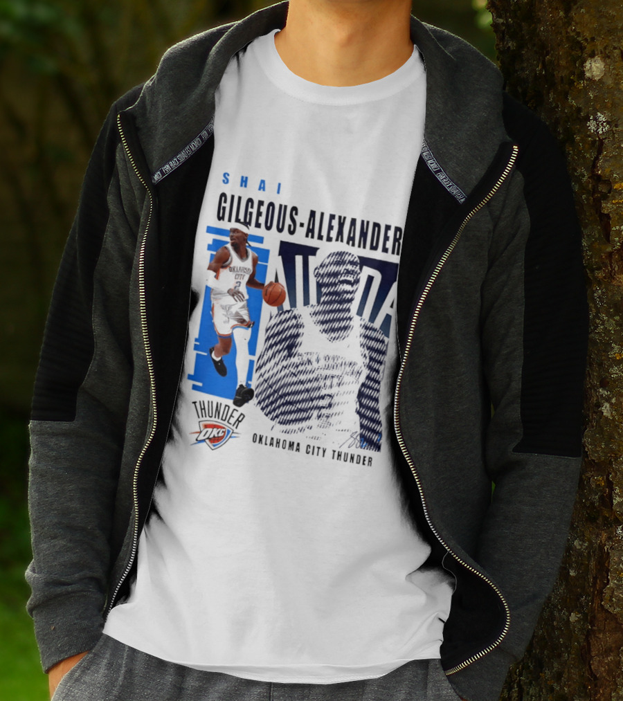Shai Gilgeous Alexander Oklahoma City Thunder Basketball Highlights T-Shirt