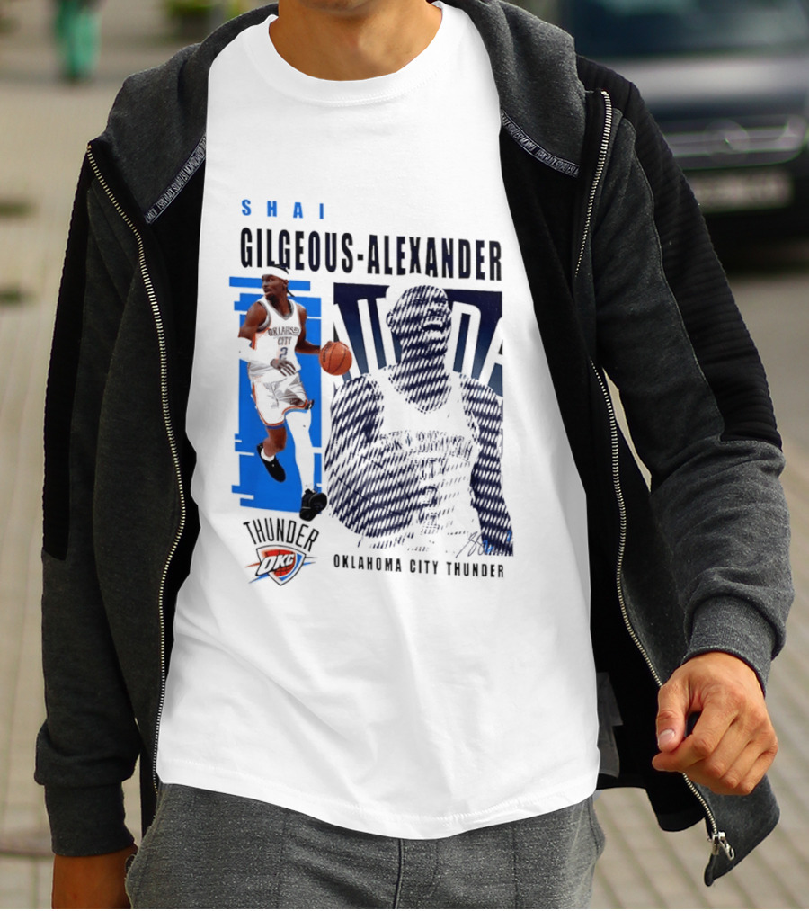 Shai Gilgeous Alexander Oklahoma City Thunder Basketball Highlights T-Shirt
