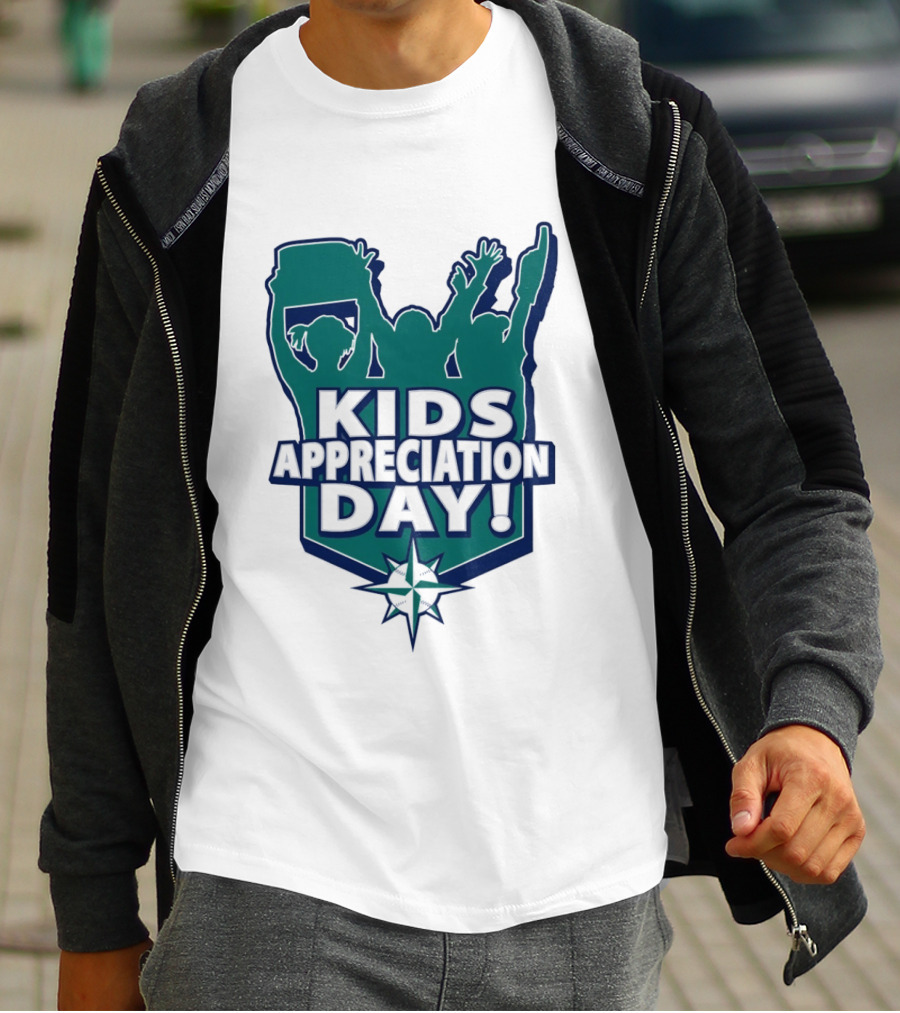 Seattle Mariners Kids Appreciation Day MLB 2026 T-Shirt