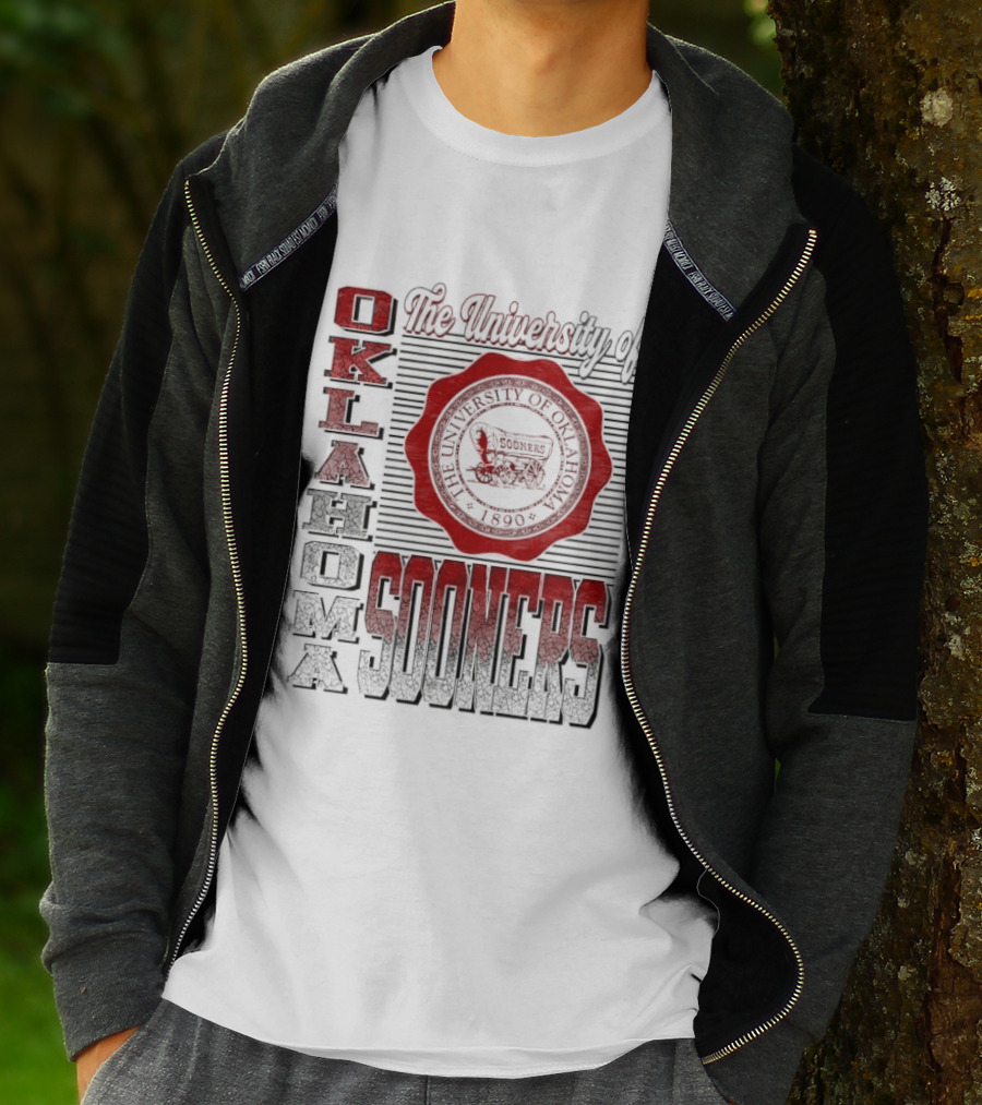 The University Of Oklahoma Sooners Vintage Seal T-Shirt