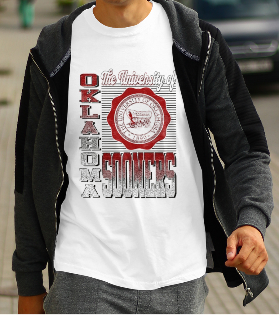The University Of Oklahoma Sooners Vintage Seal T-Shirt