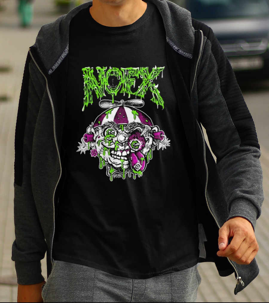 NOFX 2024 Slime Drenched Clown T-Shirt