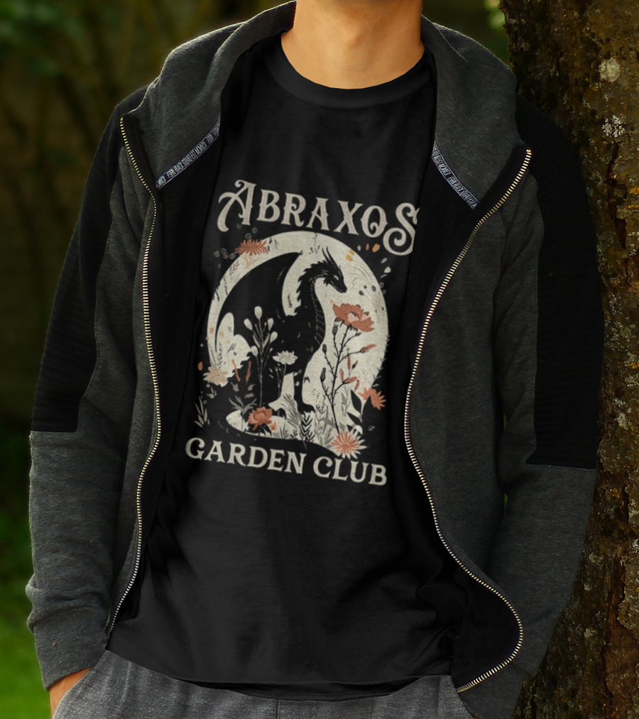 Abraxos Flower Garden Club Throne Of Glass T-Shirt