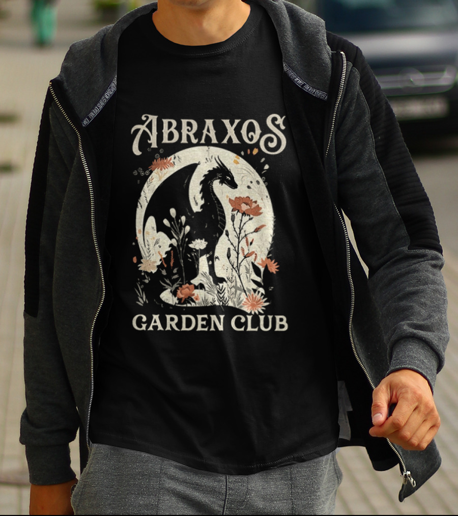 Abraxos Flower Garden Club Throne Of Glass T-Shirt