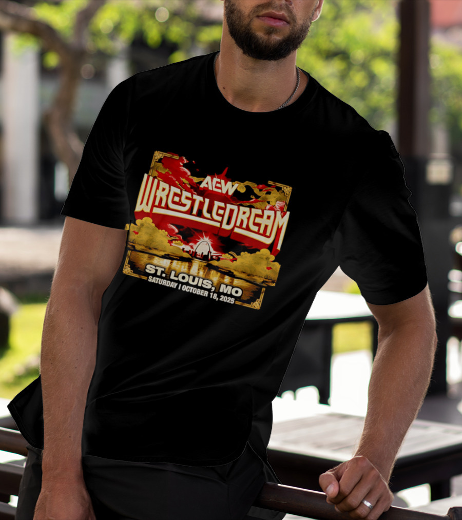 AEW WrestleDream October 18 2025 St Louis MO Event T-Shirt