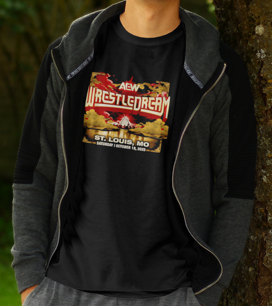 AEW WrestleDream October 18 2025 St Louis MO Event T-Shirt