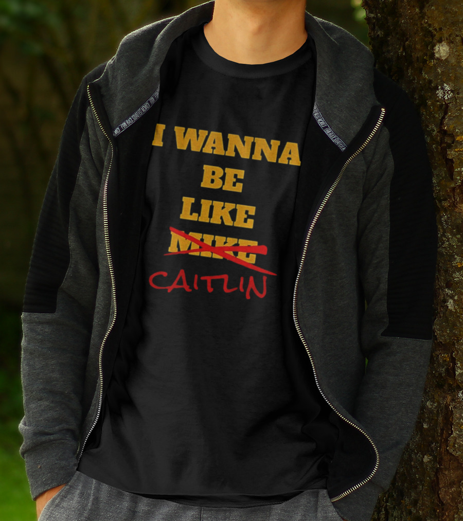 I Wanna Be Like Caitlin Clark Indiana Fever WNBA Basketball 2025 T-Shirt
