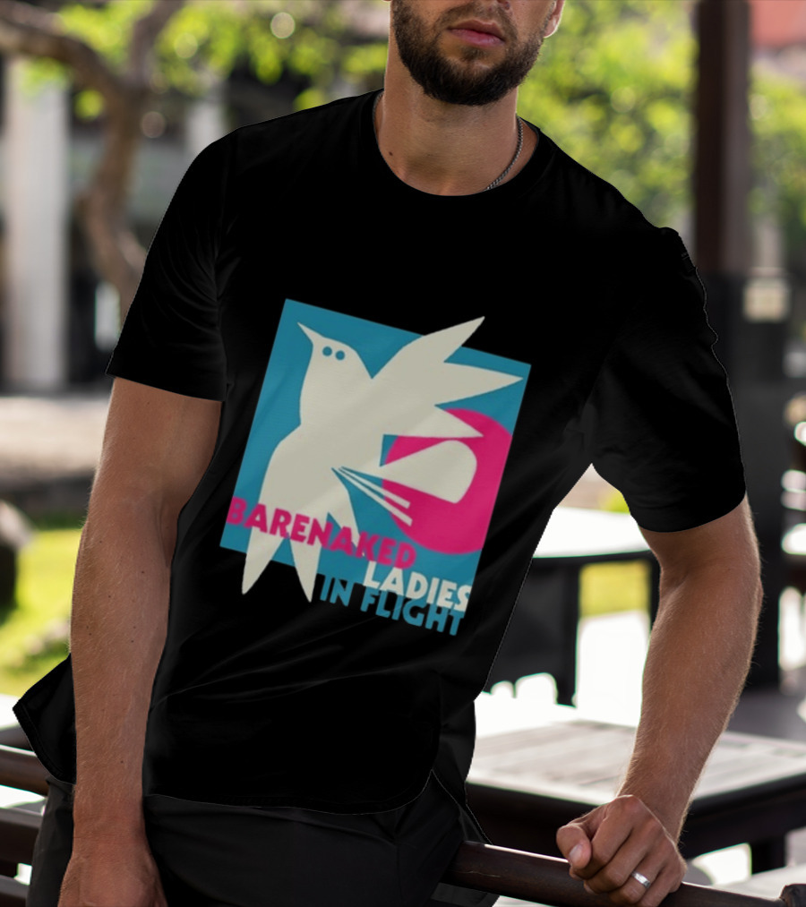 Barenaked Ladies In Flight Bird Tour 2024 Art Vintage Concert T-Shirt
