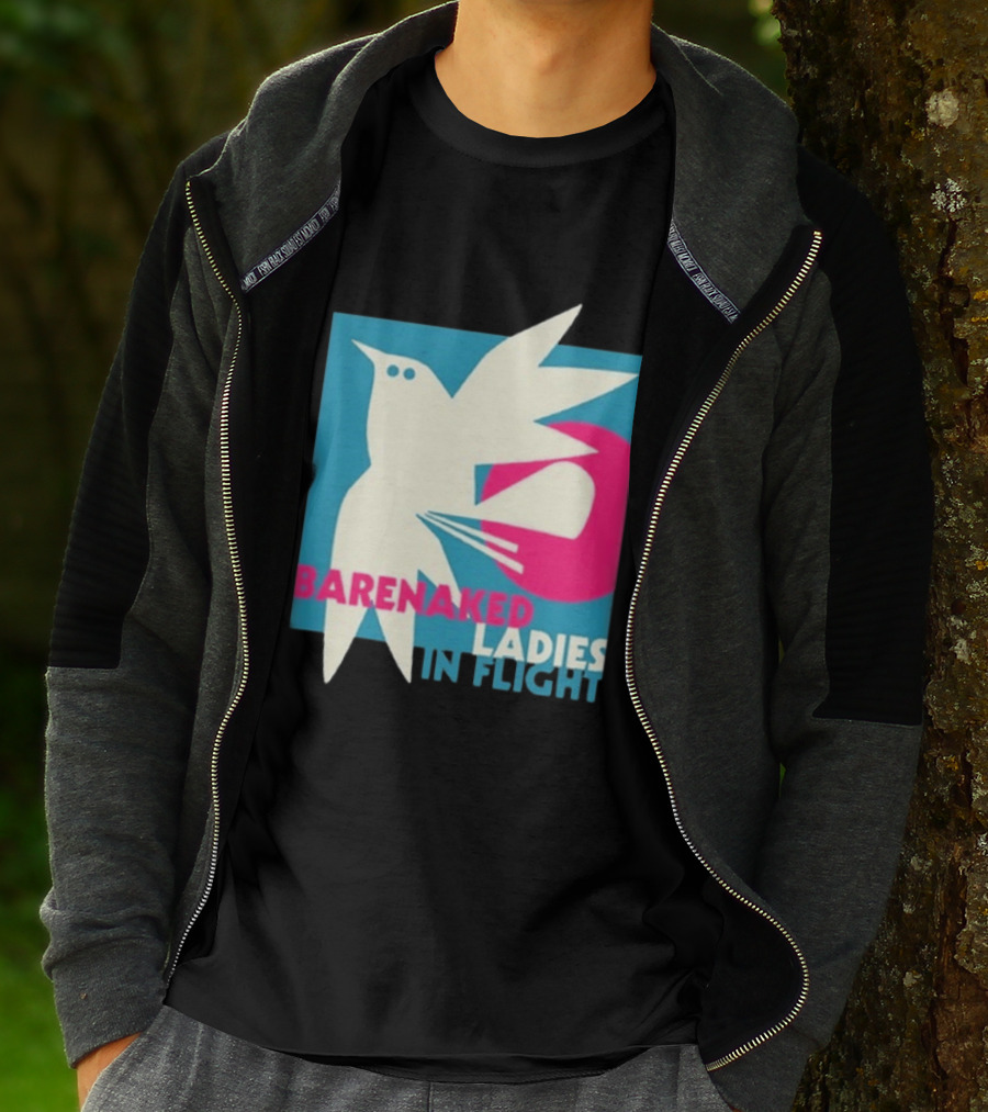 Barenaked Ladies In Flight Bird Tour 2024 Art Vintage Concert T-Shirt