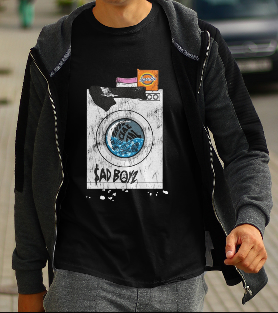 $AD BOYZ X ASSC Hang Me Out To Dry Laundry Machine Larada T-Shirt