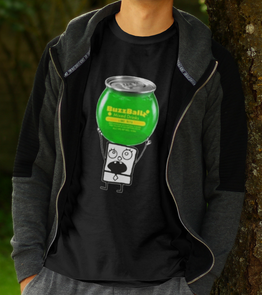Doodlebob Lime Rita Buzzball Mixed Drinks T-Shirt