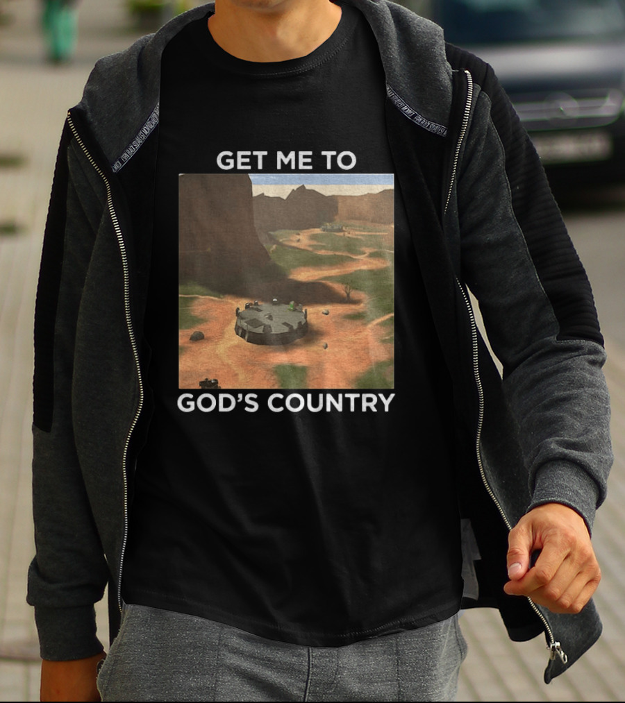Get Me To God's Country Multiplayer Maps T-Shirt