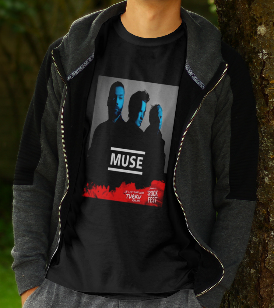 Muse Rockfest Turku 12th 14th June 2025 Finland T-Shirt