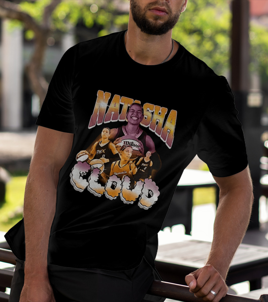 Natasha Cloud Phoenix Mercury WNBA Basketball Player T-Shirt