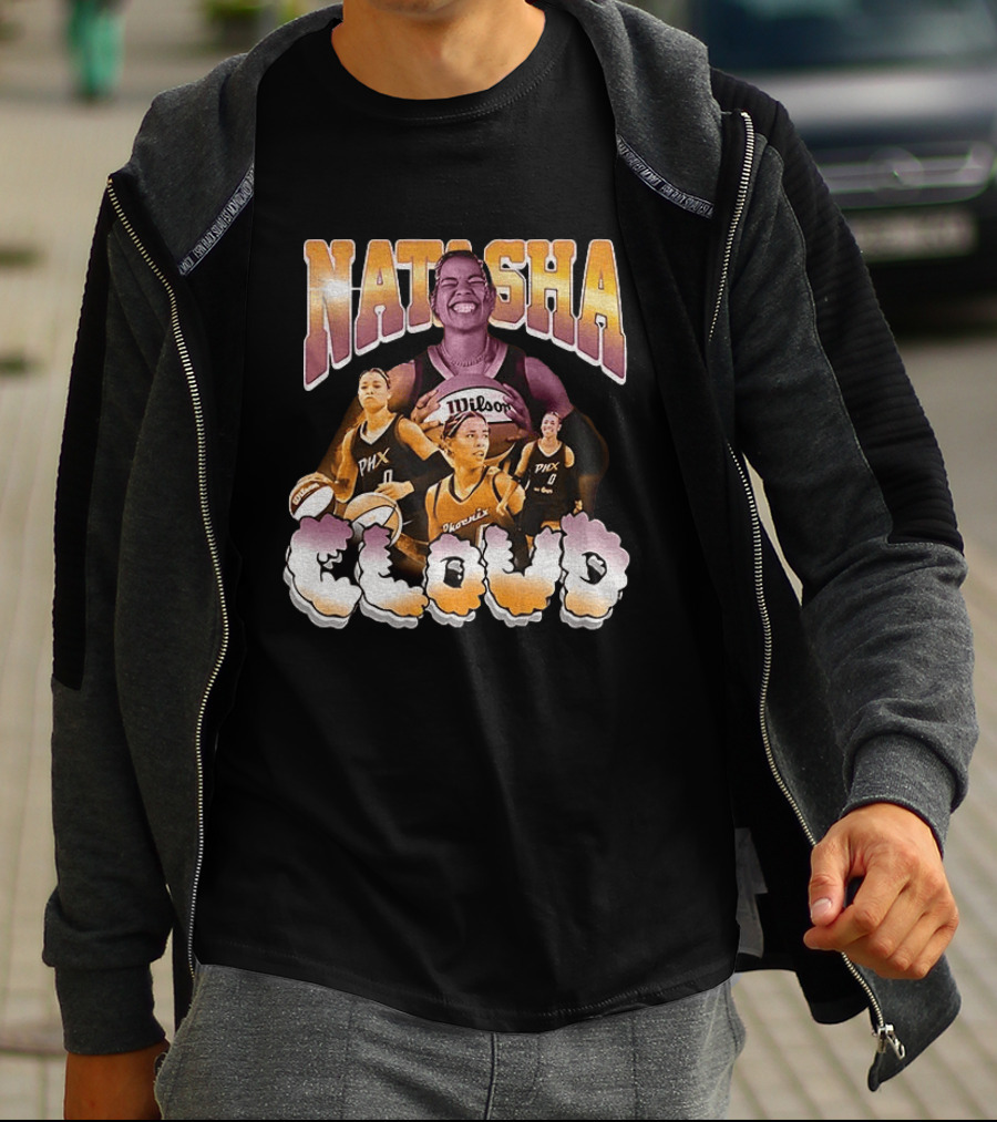 Natasha Cloud Phoenix Mercury WNBA Basketball Player T-Shirt