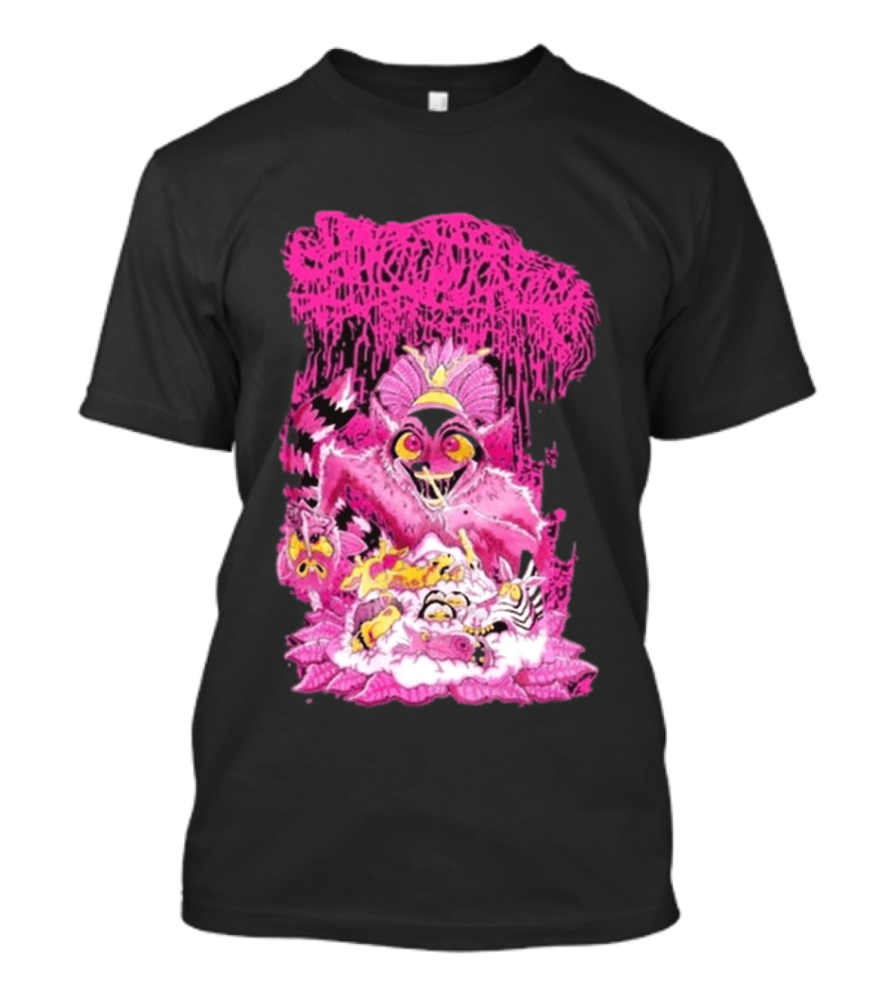 New Sanguisugabogg Pink Monster King Julian Purple T-Shirt