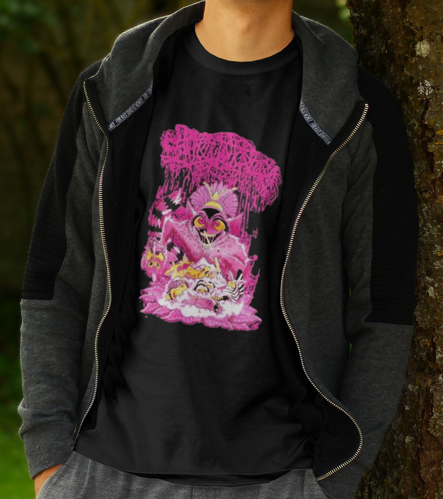 New Sanguisugabogg Pink Monster King Julian Purple T-Shirt