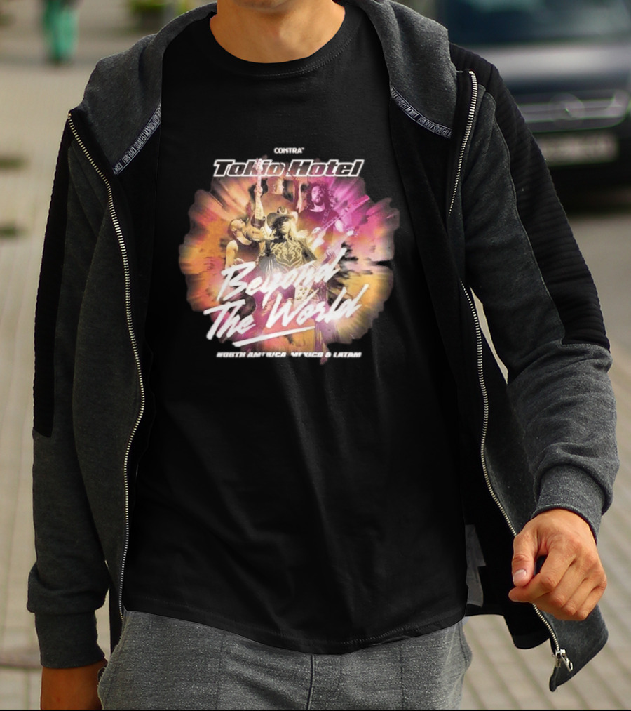 Tokio Hotel Beyond The World South America Mexico LATAM Tour 2024 T-Shirt