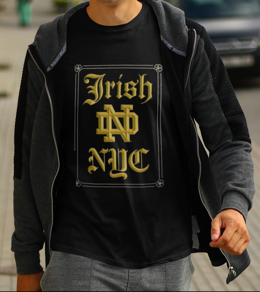 Under Armour Notre Dame Irish NYC 2024 Shamrock Series T-Shirt