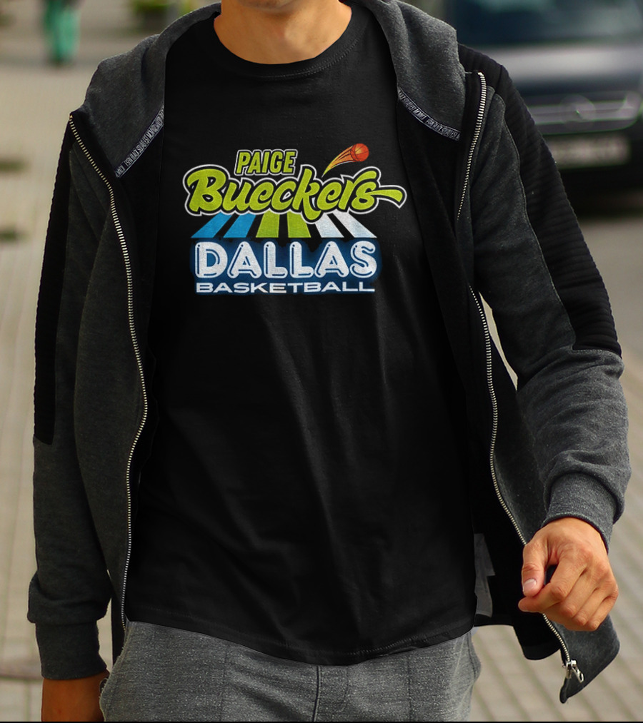 Paige Bueckers Dallas Basketball Abbey Road WNBA T-Shirt