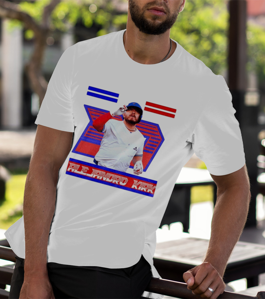 Alejandro Kirk Toronto Blue Jays 2025 MLB Player T-Shirt