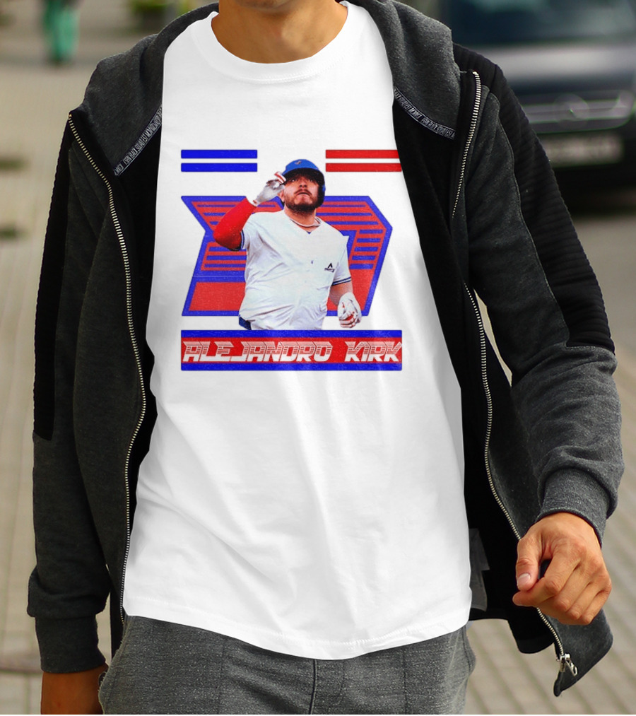 Alejandro Kirk Toronto Blue Jays 2025 MLB Player T-Shirt