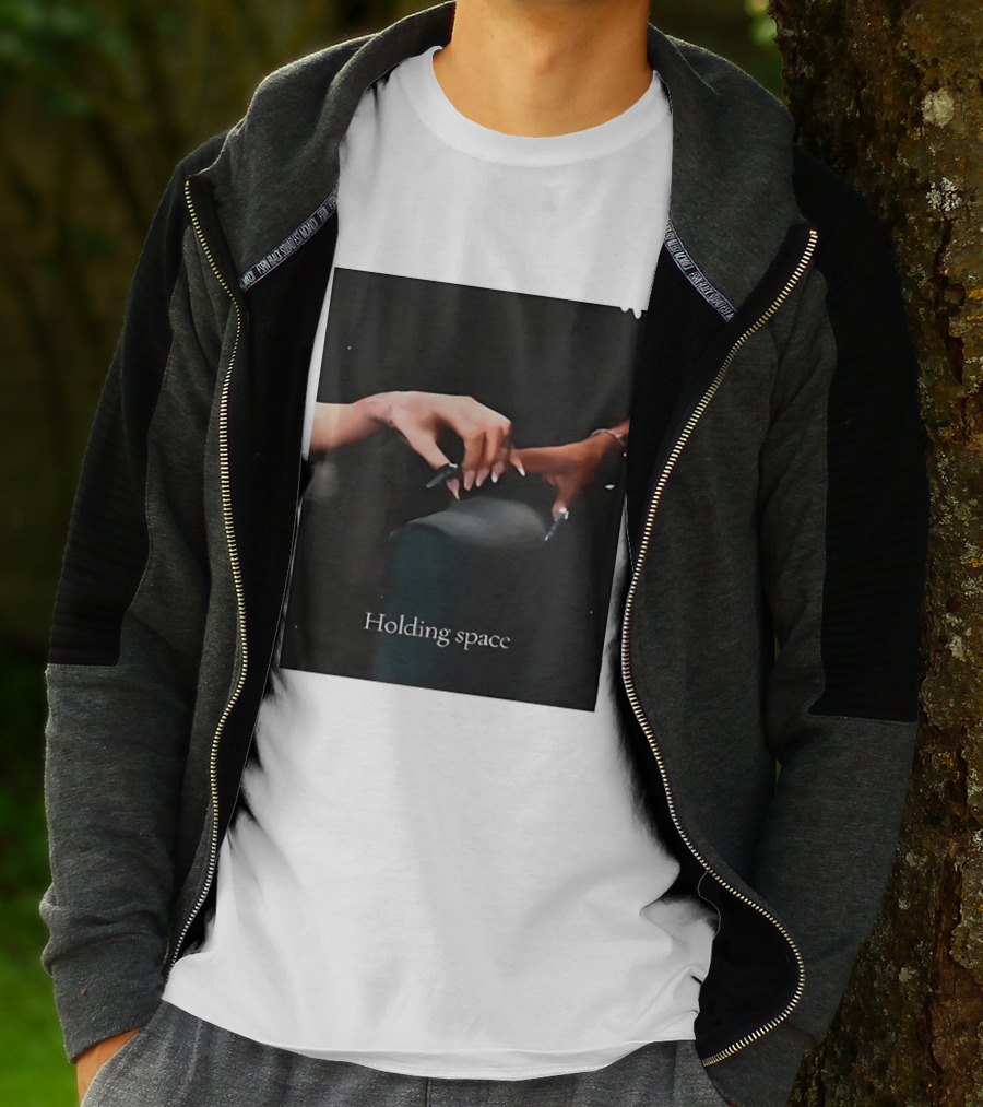 Ariana Cynthia Holding Space Wicked Finger Connection T-Shirt