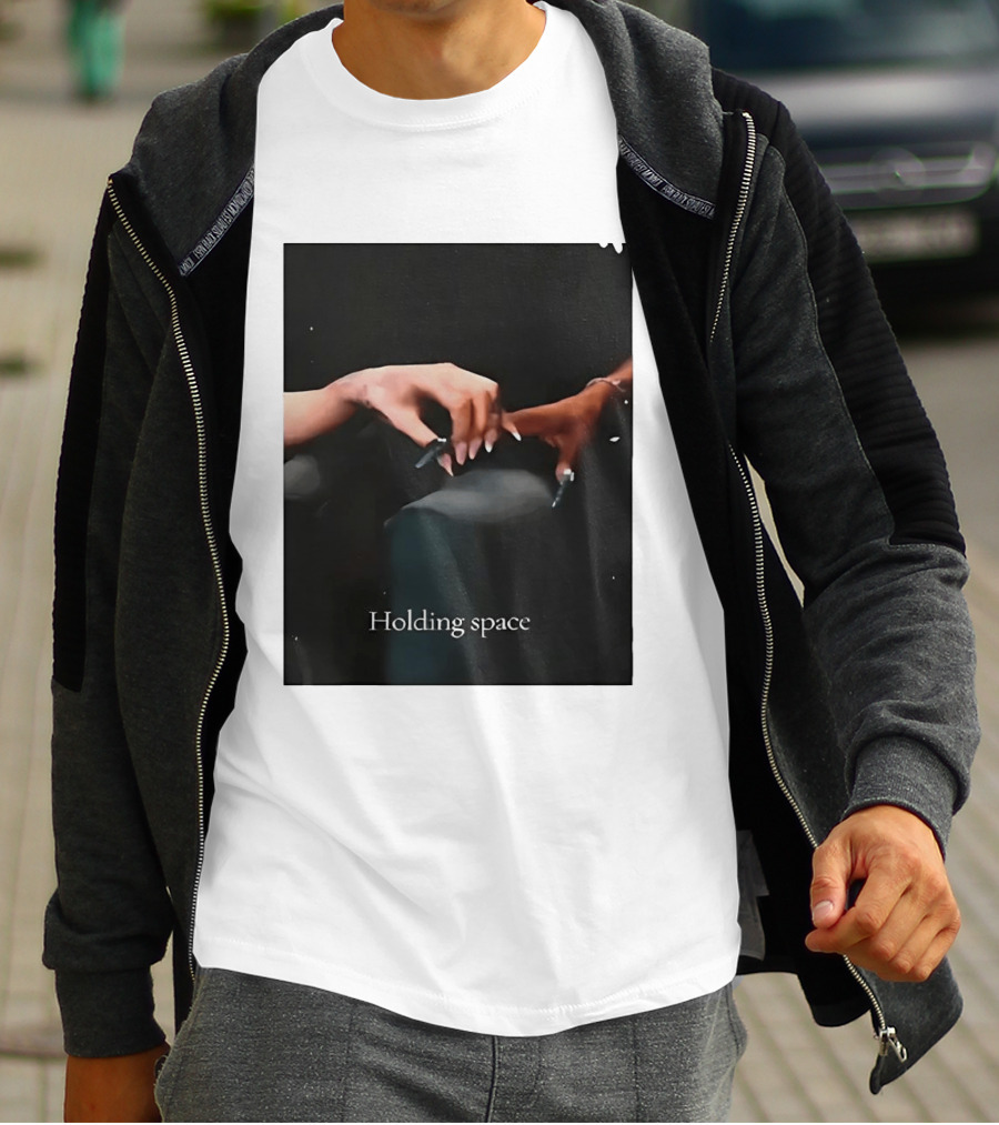 Ariana Cynthia Holding Space Wicked Finger Connection T-Shirt