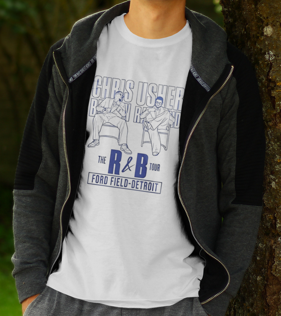 Chris Usher The R&B Tour Ford Field Detroit T-Shirt