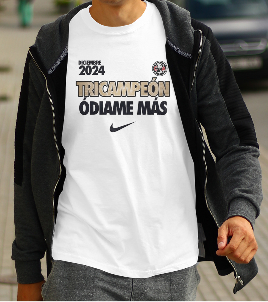 EL Club America Es Tricampeon Del Fubol Mexicano 2024 T-Shirt