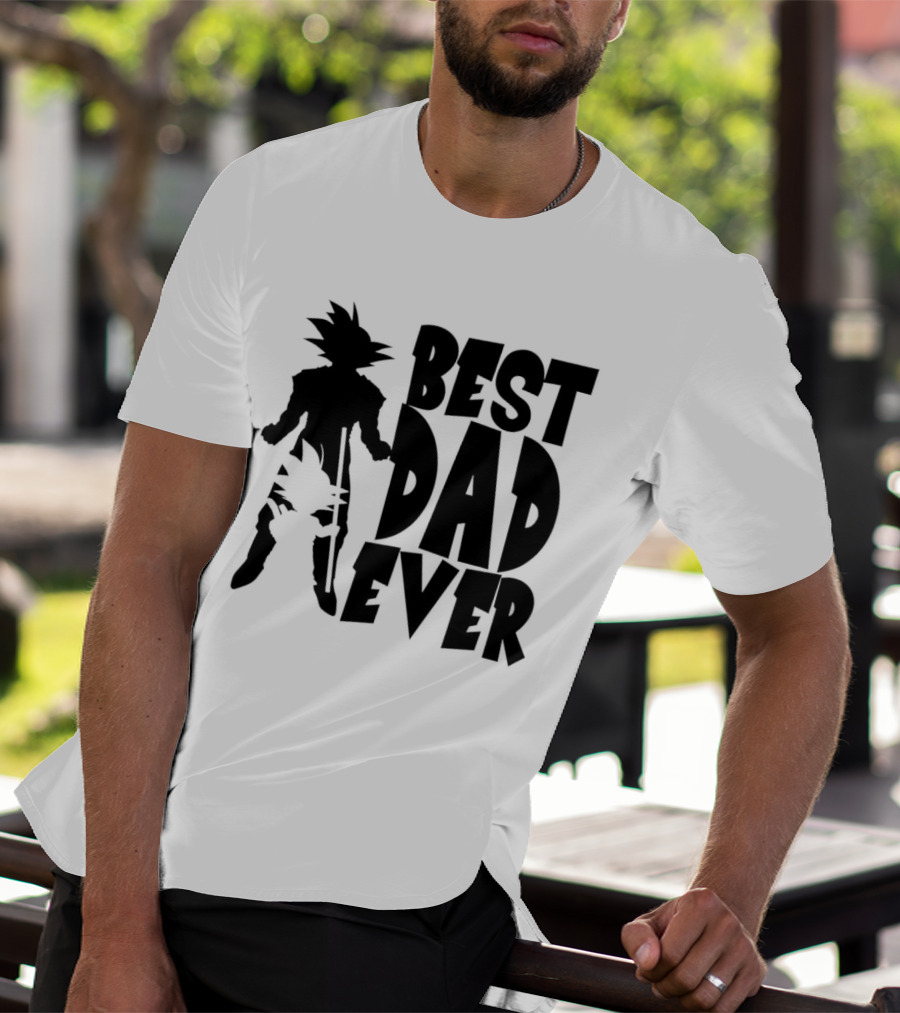 Best Dad Ever Goku Dragon Ball T-Shirt