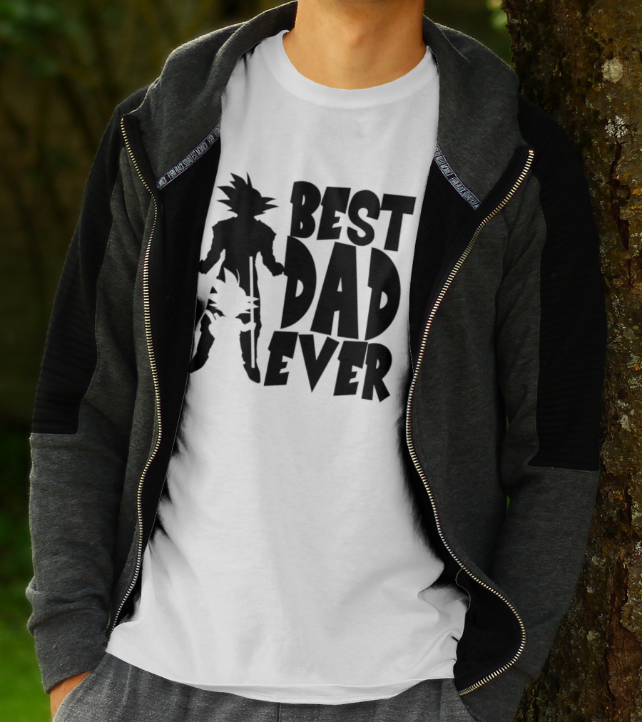Best Dad Ever Goku Dragon Ball T-Shirt